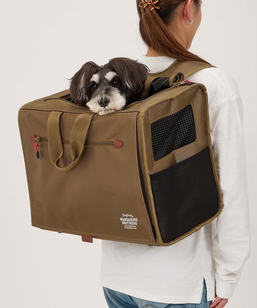 ブリクストンキャリーバックパック ワイド/M（ペット用キャリーケース