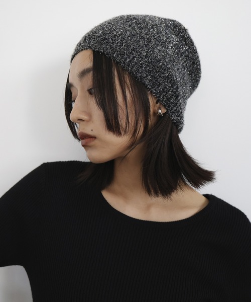ラメニットビーニー（ニットキャップ/ビーニー）｜hellam（へラム）の