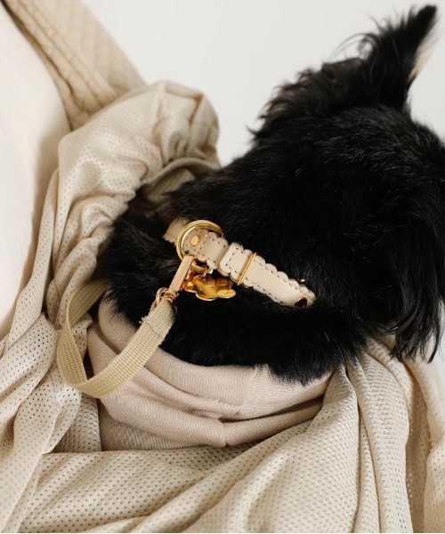 moncheri ドッグスリング メッシュ付き モカ メッシュ付ドッグスリング