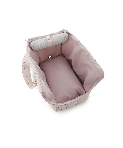 CAT&DOG】ストロベリー柄ミニサイズキャリーバッグ（ペット用キャリー