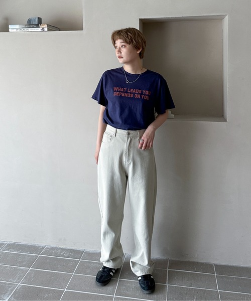 在庫限り》フラッシャー付オリジナルストレートデニム（デニムパンツ