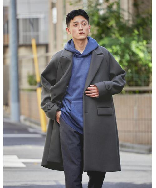 green label relaxing チェスターコート