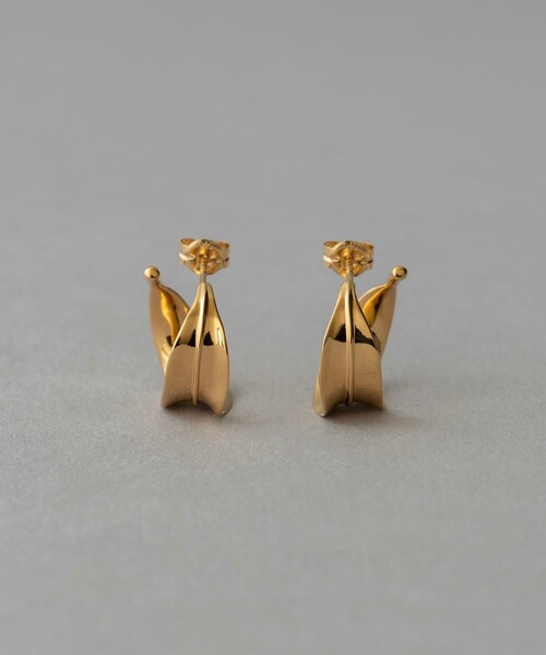 リーフ フープピアス（ピアス（両耳用））｜ete（エテ）のファッション