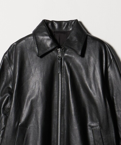 セール】シープレザー フロントジップ ジャケット（その他アウター