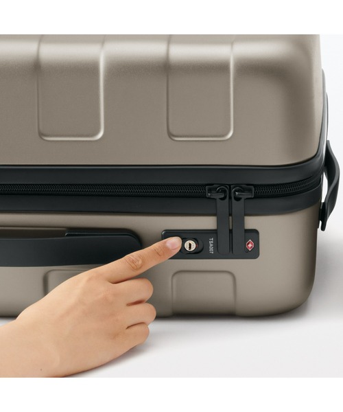 バーを自由に調節できる ハードキャリーケース（36L）（スーツ