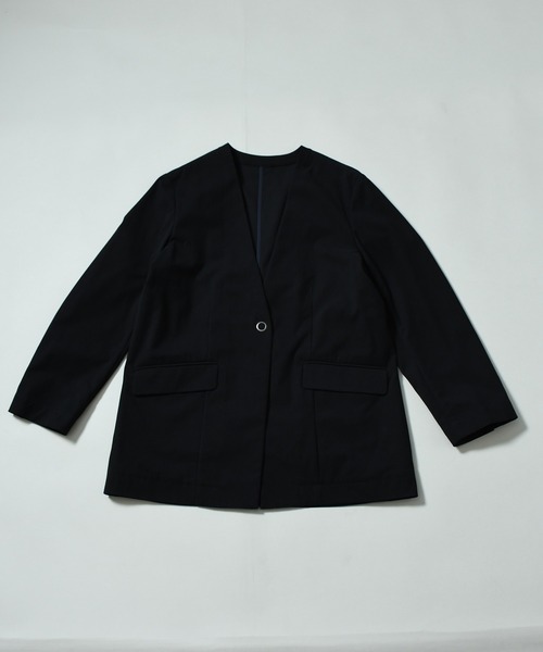 ピケノーカラージャケット | ジョンブル公式通販/JOHNBULL ONLINE STORE