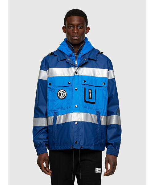 DIESEL（ディーゼル）の「メンズ ジャケット パーカー プリント