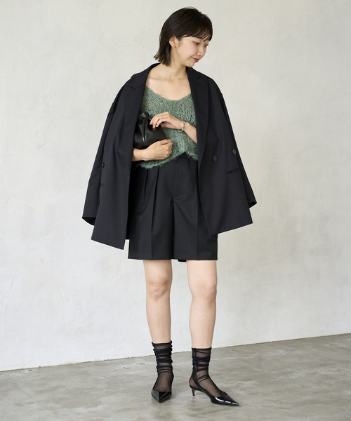 セール】SOFT WOOL ダブル ジャケット（その他アウター）｜Plage