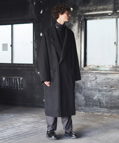 shiki tokyo（シキトウキョウ）の「OVERSIZED DOUBLE CHESTER COAT