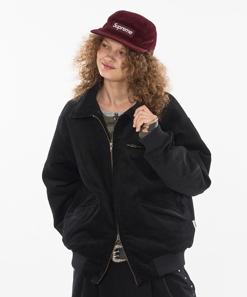 セール】DRAW CODE DOUBLE ZIP 2WAY CORDUROY BLOUSON / ドローコード