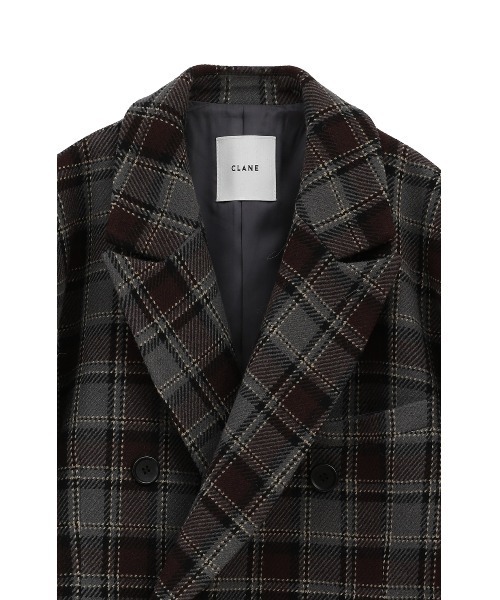 OVER SHOULDER PEAKED LAPEL COAT（テーラードジャケット）｜CLANE