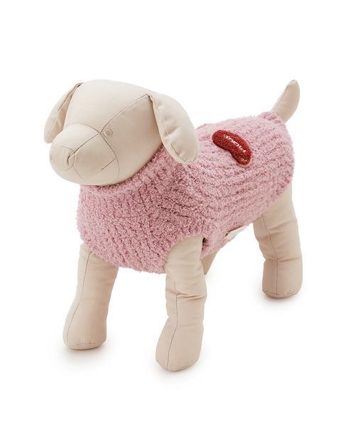 セール】【CAT&DOG】ベビモコベアサガラ刺繍プルオーバー（ペット