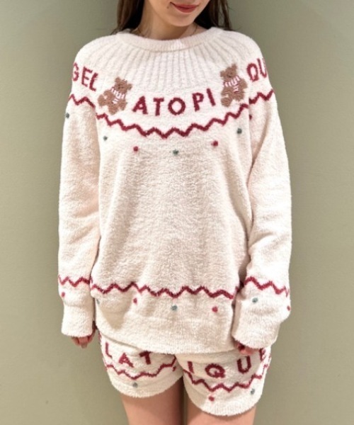 gelato pique（ジェラートピケ）の「【HOLIDAY】ノルディックプル