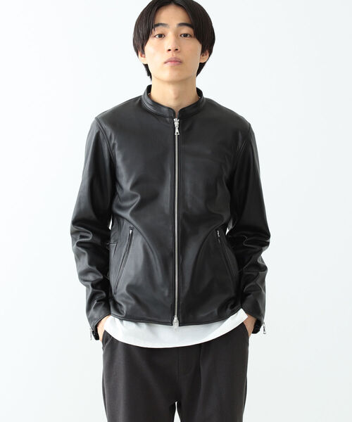 BEAMS HEART（ビームスハート）の「リアルレザー シングルライダース