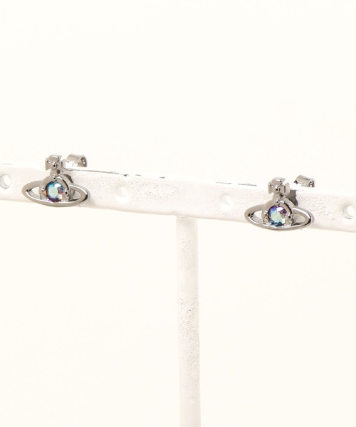 Vivienne Westwood ピアス(両耳用) ゴールド ブルー