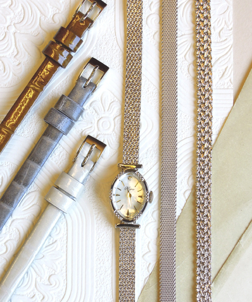 rina✴︎.様専用 Nojess ダイヤジュエリーウォッチ ベルト4本付