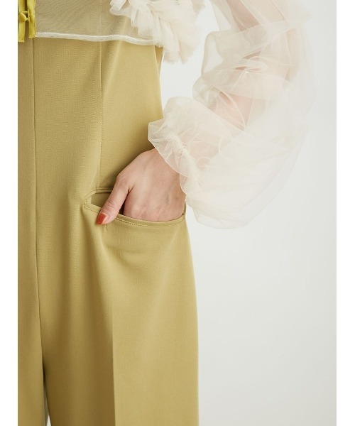 LILY BROWN（リリーブラウン）の「チュールボレロセットコンビネゾン