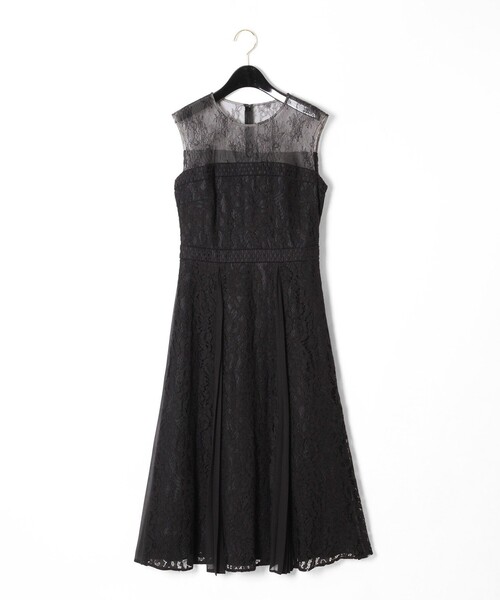 レースプリーツフレアワンピース（ドレス）｜Diagram（ダイアグラム