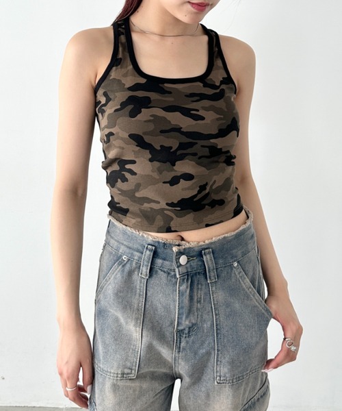 corteiz タンクトップ 迷彩柄 S corteiz タンクトップ 迷彩柄 S 2025年