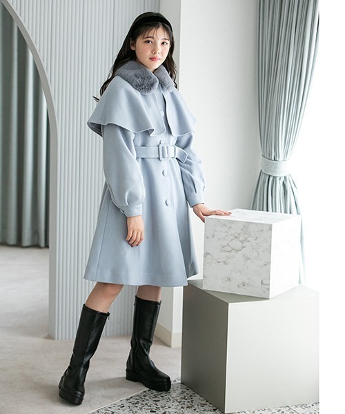 mezzo piano Junior（メゾピアノジュニア）の「ケープつきマルチWAY