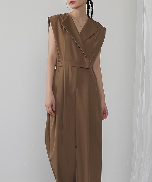 Kana（カナ）の「シアートップス スタンドアウトカラー オールインワン