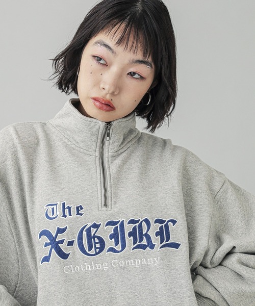 p(R)ojectR? Logo Half Zip Sweat p(R)ojectR® Logo Half Zip Sweat 【公式