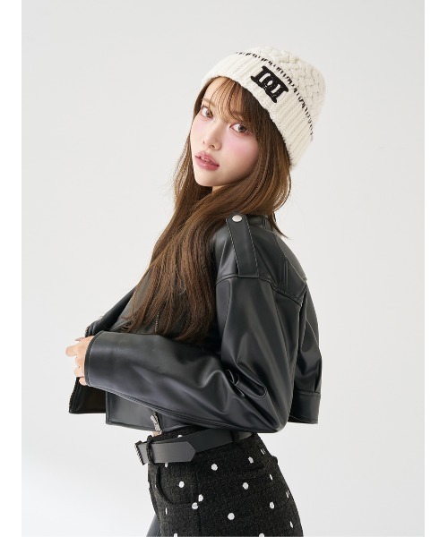 DDロゴバスケットニットビーニー（ニットキャップ/ビーニー）｜Darich