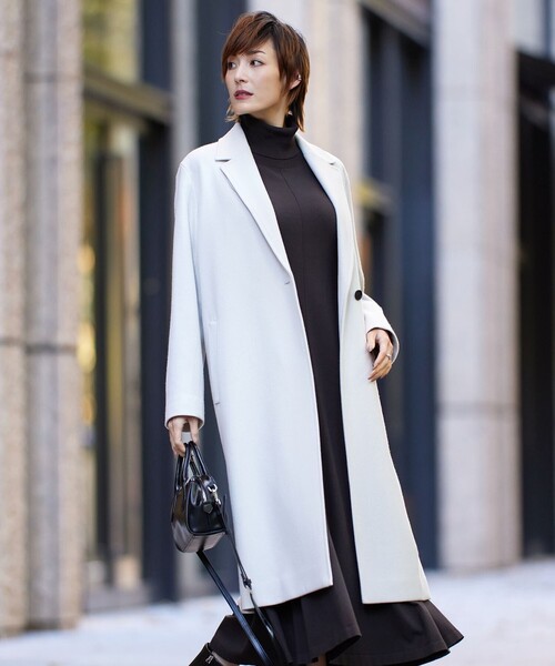 GALERIE VIE ギャルリーヴィー ライトメルトン チェスターコート