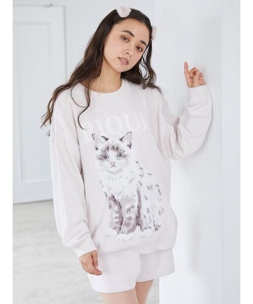 gelato pique（ジェラートピケ）の「【ラッピング済み】CAT ジャガード