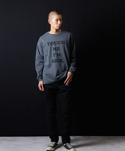 TOUCH ME I'M SICK PRINTED CLASSIC L/S T-SHIRT / タッチ ミー アイム