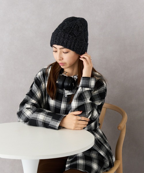 セール】【SETUP7】ニットキャップ 24FKL-01TR プレミアムカシミヤ100