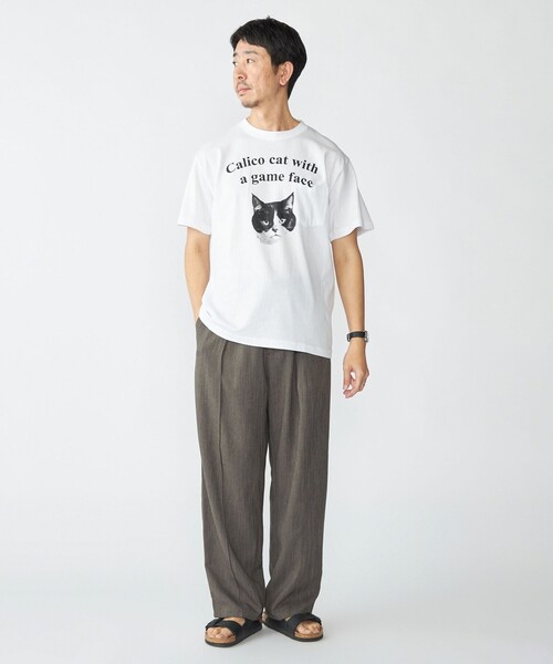 セール】【WEB限定/SHIPS別注】Regency Works: キャット ポケット T