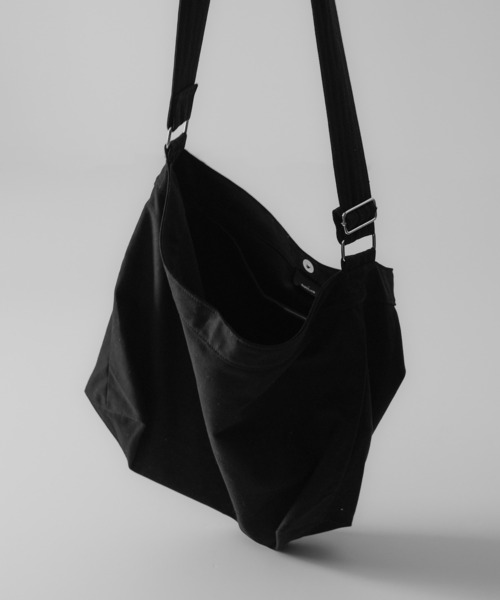 RUUBON】canvas big shoulder bag / キャンバス ビッグ ショルダー