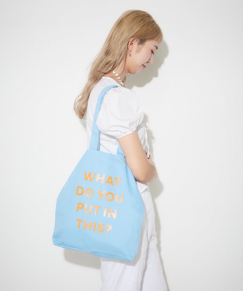 コットンツイルロゴトートバッグ（トートバッグ）｜BIRTHDAY BAR