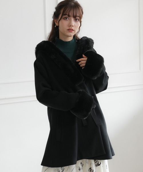 ASTORIA ODIER（アストリアオディール）の「ウールビーバーフード