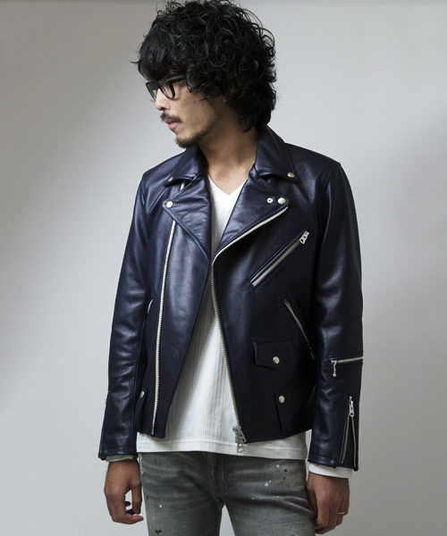 JACKROSE（ジャックローズ）の「ゴートプルアップレザーダブル