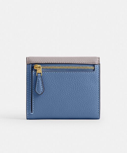ミラ スモール フラップ ウォレット・カラーブロック（財布）｜COACH