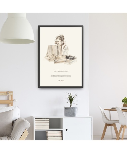 applebum ポスター 3セット 額縁付き 額縁付き】APPLEBUM ポスター 2枚