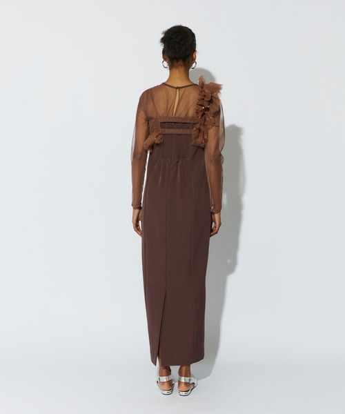 パールビスチェドレス / pearl bustier dress（ドレス）｜ANDRESD