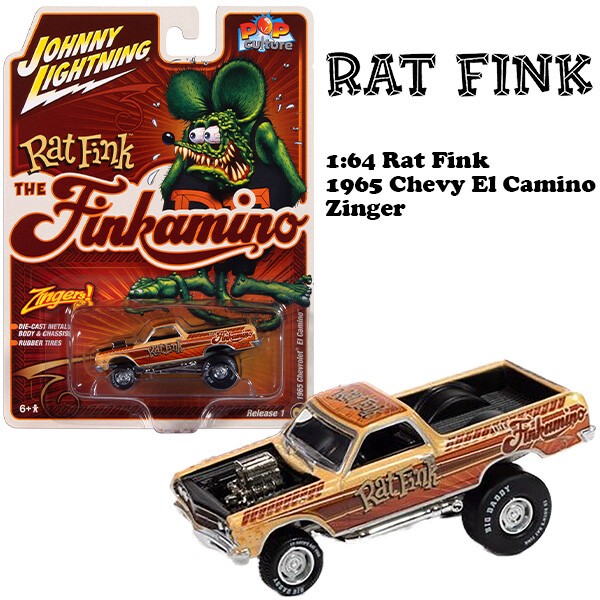 ラットフィンクとファイャーマッスルカー RAT FINK（ラットフィンク