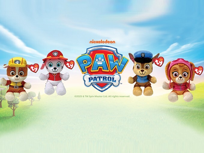Ty】Beanie Babies PAW-PATROL ぬいぐるみ(全8種）/パウパトロール
