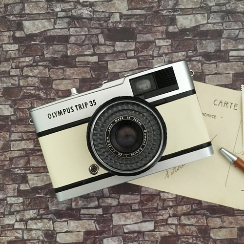 届いたらすぐ撮影できます。オリンパストリップ35 整備済・保証付