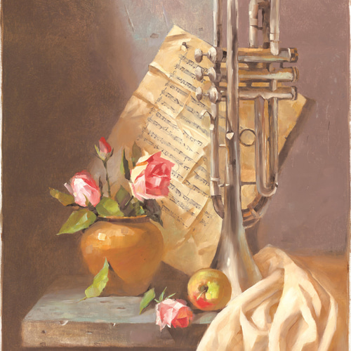 油絵【一点物】空想画（艶）原画・オリジナル 静物 油絵 絵画 油彩