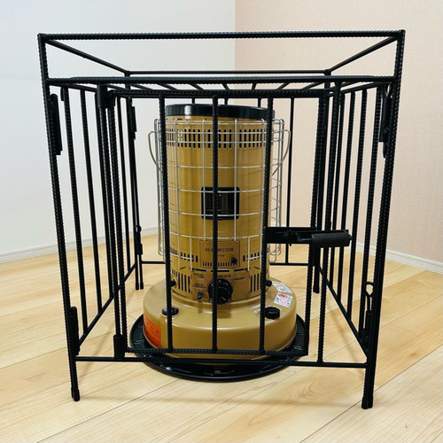 トヨトミ対流型石油ストーブ KS-67H ブラック対応｜異形鉄筋ストーブ