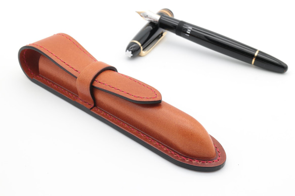 1本挿し万年筆ケース 絞りタイプ モンブラン146/ペリカンM800用（送料