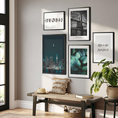 額装品/Fantomerne リタカーンラーセン/アート/ポスター/インテリア