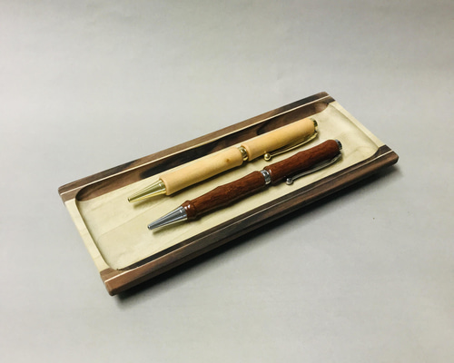 ケンタローパパ ペントレイ 花梨玉杢 【Kentaro-papa 花梨 立て掛け