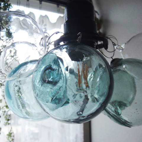 A i 真鍮ソケットクリアいくつかサイズ変更あり浮雲ラムネペンダント