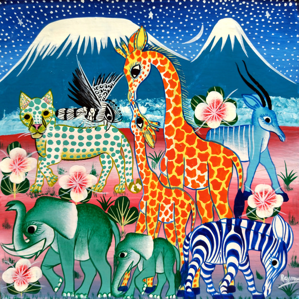 ティンガティンガ絵画