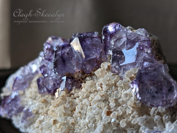 Yaogangxian Fluorite】ヤオガンシャン産｜パープルフローライト原石